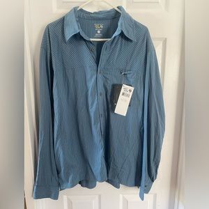 Mountain Hard Wear Leno long sleeves performance elevated men shirt XL size, new
